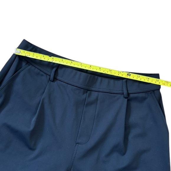 Halara NWT Wide Leg Black Trousers Liquid Knit Pants Women’s L Workwear Comfort - Picture 7 of 10